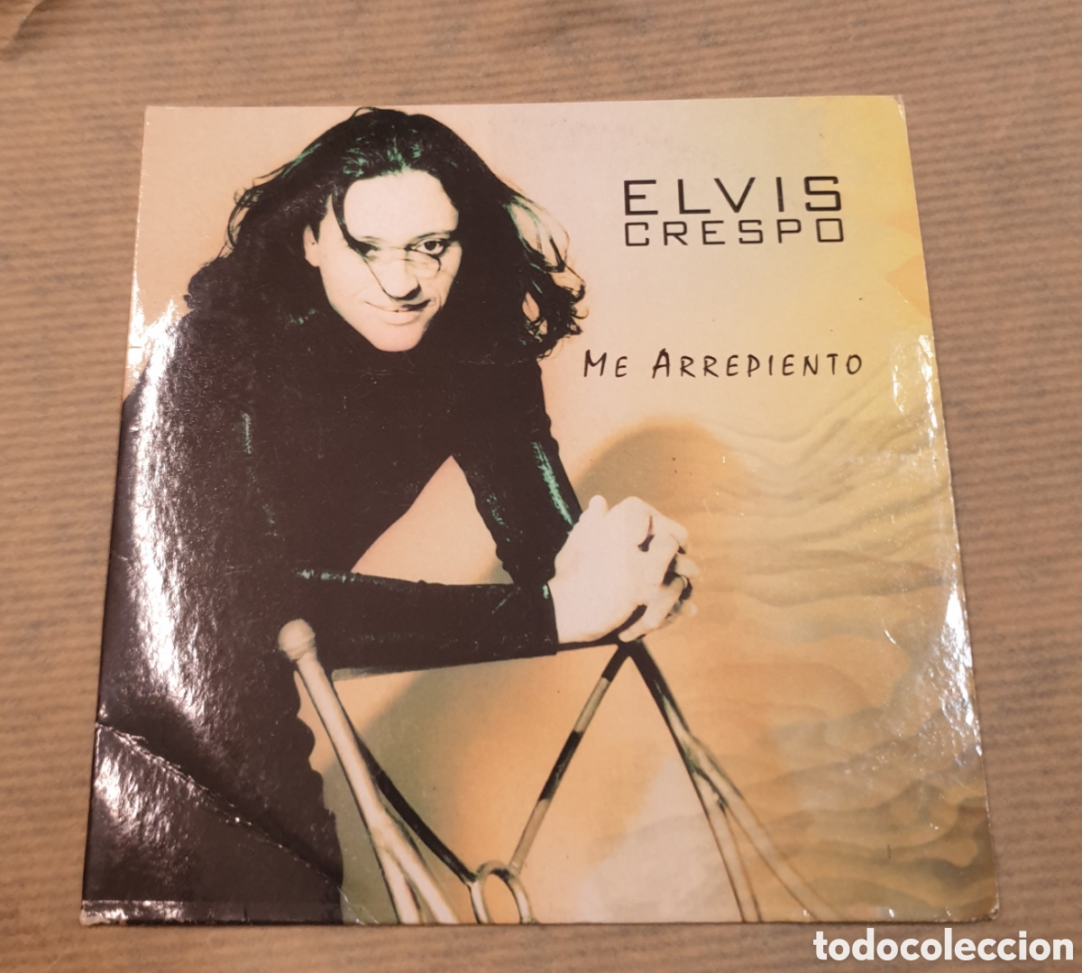 CDs de m&uacute;sica: Elvis Crespo - me arrepiento. Cd single - Foto 1