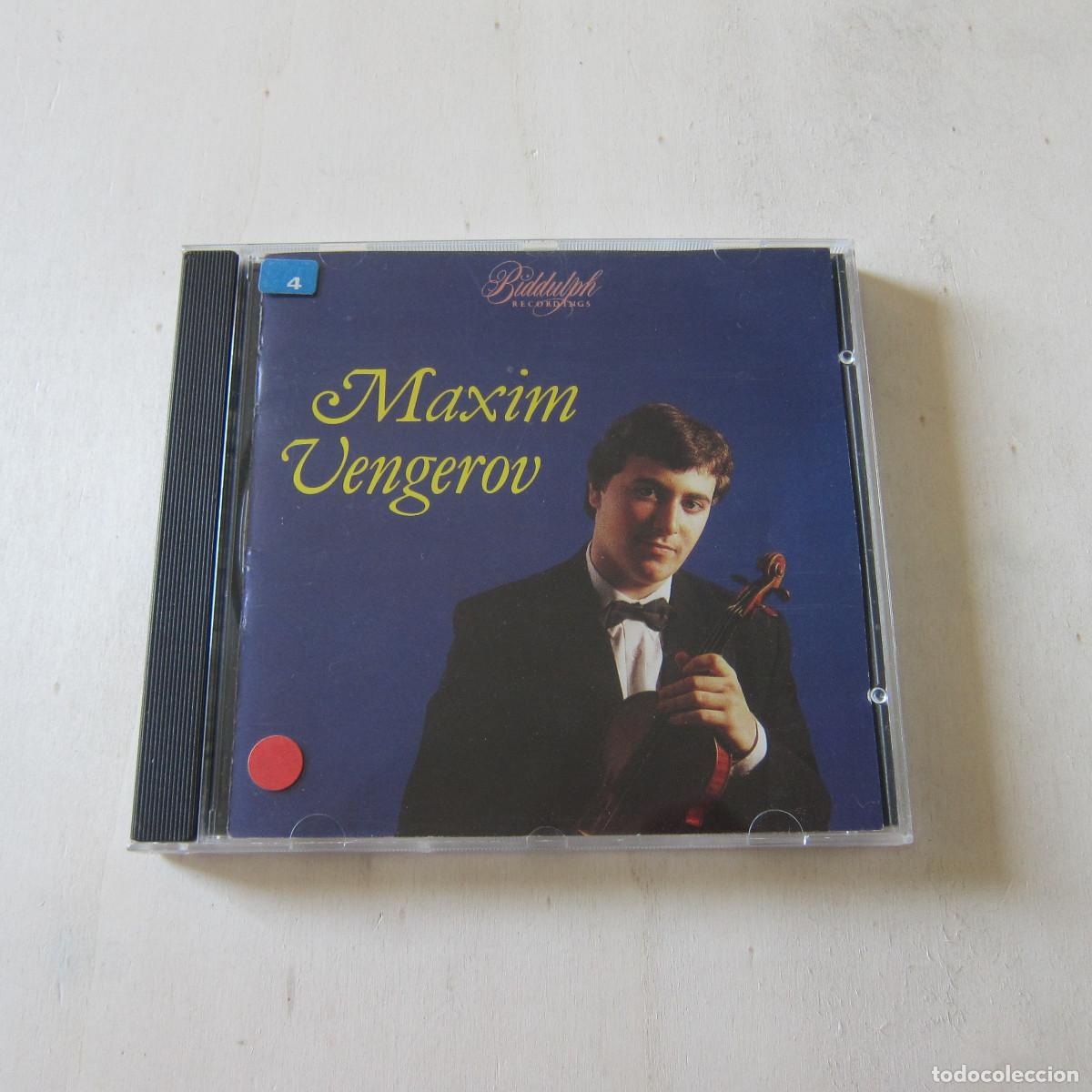 CDs de m&uacute;sica: MAXIM VENGEROV (BIDDULPH RECORDINGS) CD - Foto 1
