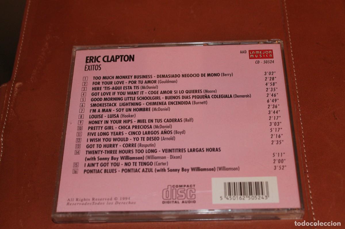 CDs de m&uacute;sica: ERIC CLAPTON EXITOS - Foto 2