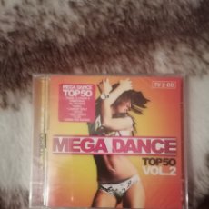 CDs de Música: 2CD MEGA DANCE TOP 50 VOL.2 ARMIN VAN BUUREN TIESTO. Lote 388121449