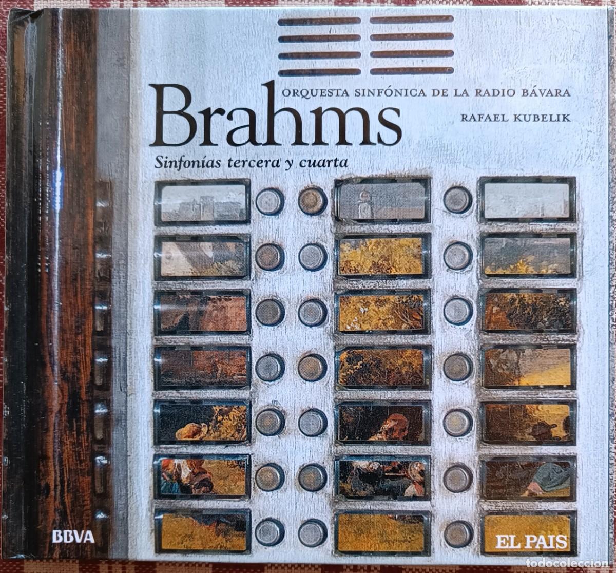 CDs de m&uacute;sica: Brahms - Sinfon&iacute;as tercera y cuarta - Foto 1