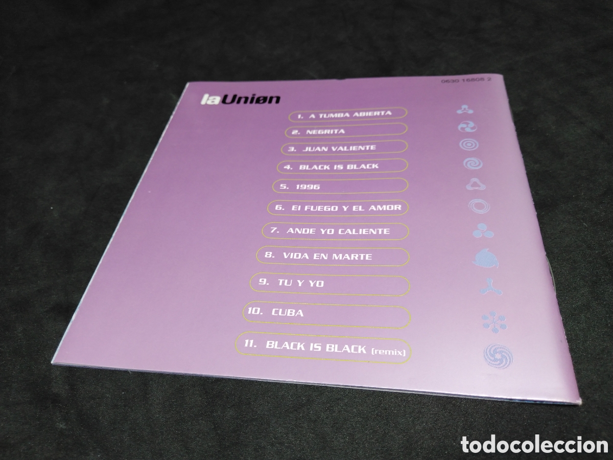 CDs de m&uacute;sica: LA UNI&Oacute;N - HIPERESPACIO - CD - 1996 - DISCO VERIFICADO - Foto 4