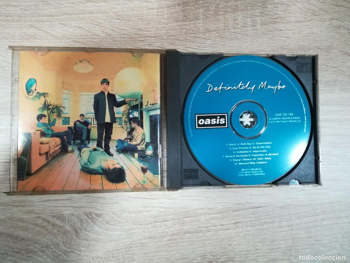 CDs de m&uacute;sica: OASIS - DEFINITELY MAYBE - CD - CREATION RECORDS LTD. -A&Ntilde;O 1994. - Foto 3