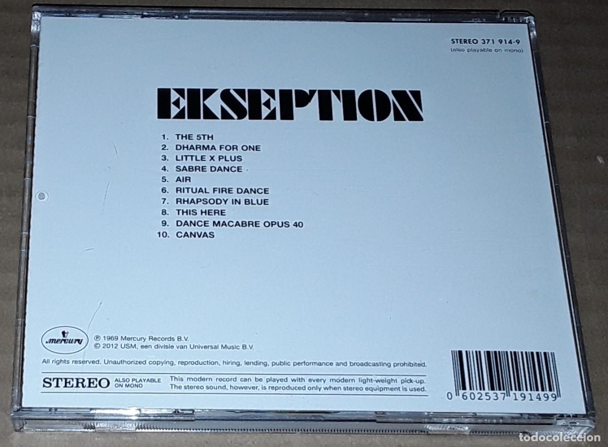 CDs de m&uacute;sica: CD - EKSEPTION - PRIMER ALBUM - Foto 2