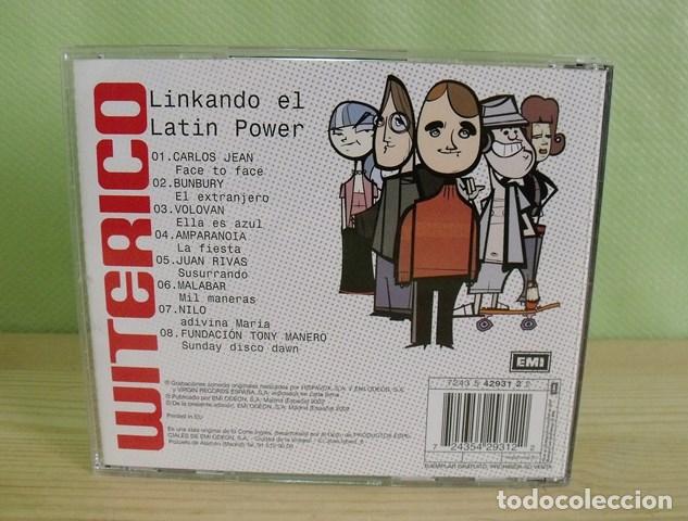 CDs de m&uacute;sica: CD Linkando el Latin Power - Witerico - Foto 3