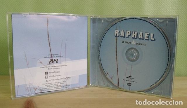 CDs de m&uacute;sica: CD De Amor & Desamor - Raphael - Foto 1