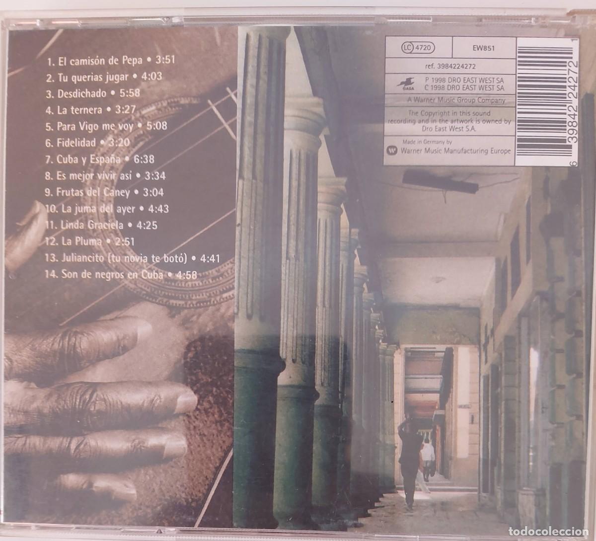 CDs de m&uacute;sica: COMPAY SEGUNDO - LO MEJOR DE LA VIDA - Foto 2