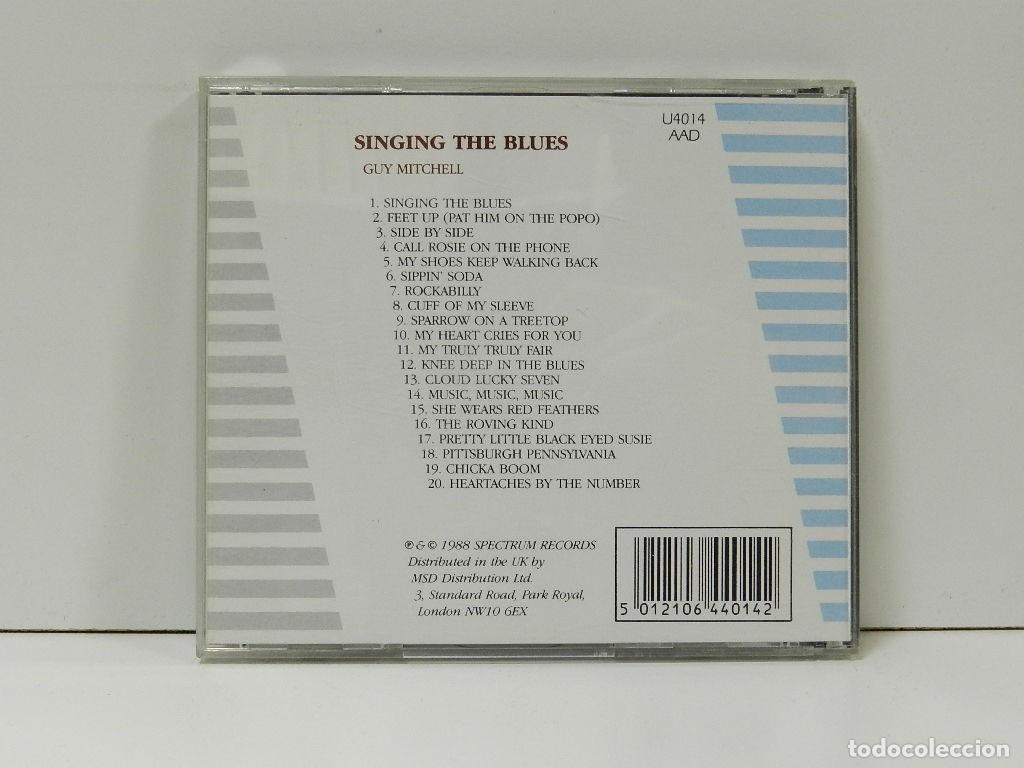 CDs de m&uacute;sica: DISCO CD. Guy Mitchell &ndash; Singing The Blues. COMPACT DISC. - Foto 2
