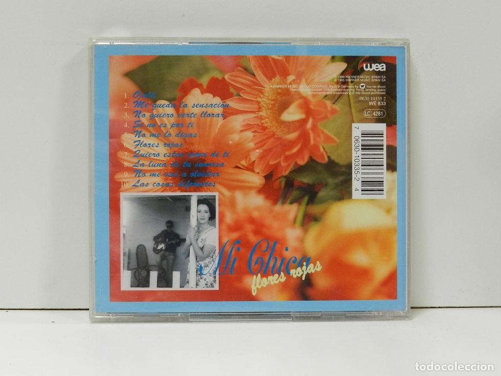 CDs de m&uacute;sica: DISCO CD. Mi Chica &ndash; Flores Rojas. COMPACT DISC. - Foto 2