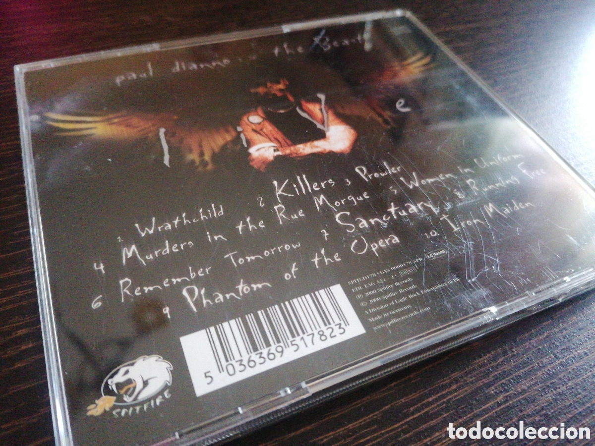 CDs de m&uacute;sica: Paul Dianno - The beast live cd - Foto 2