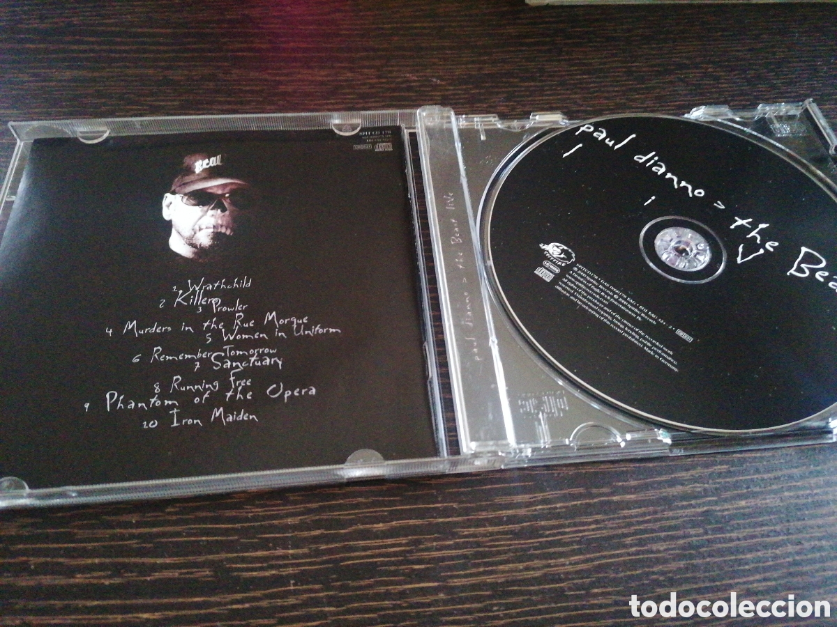 CDs de m&uacute;sica: Paul Dianno - The beast live cd - Foto 3