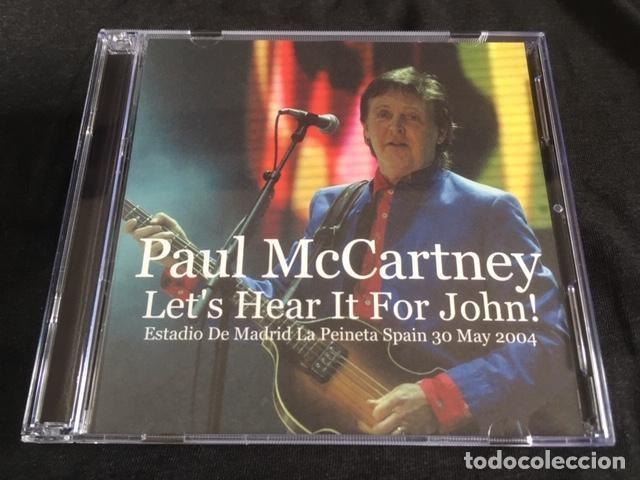 CDs de m&uacute;sica: 2 CD's - Paul McCartney - Let's Hear It For John! - Live Madrid 2004