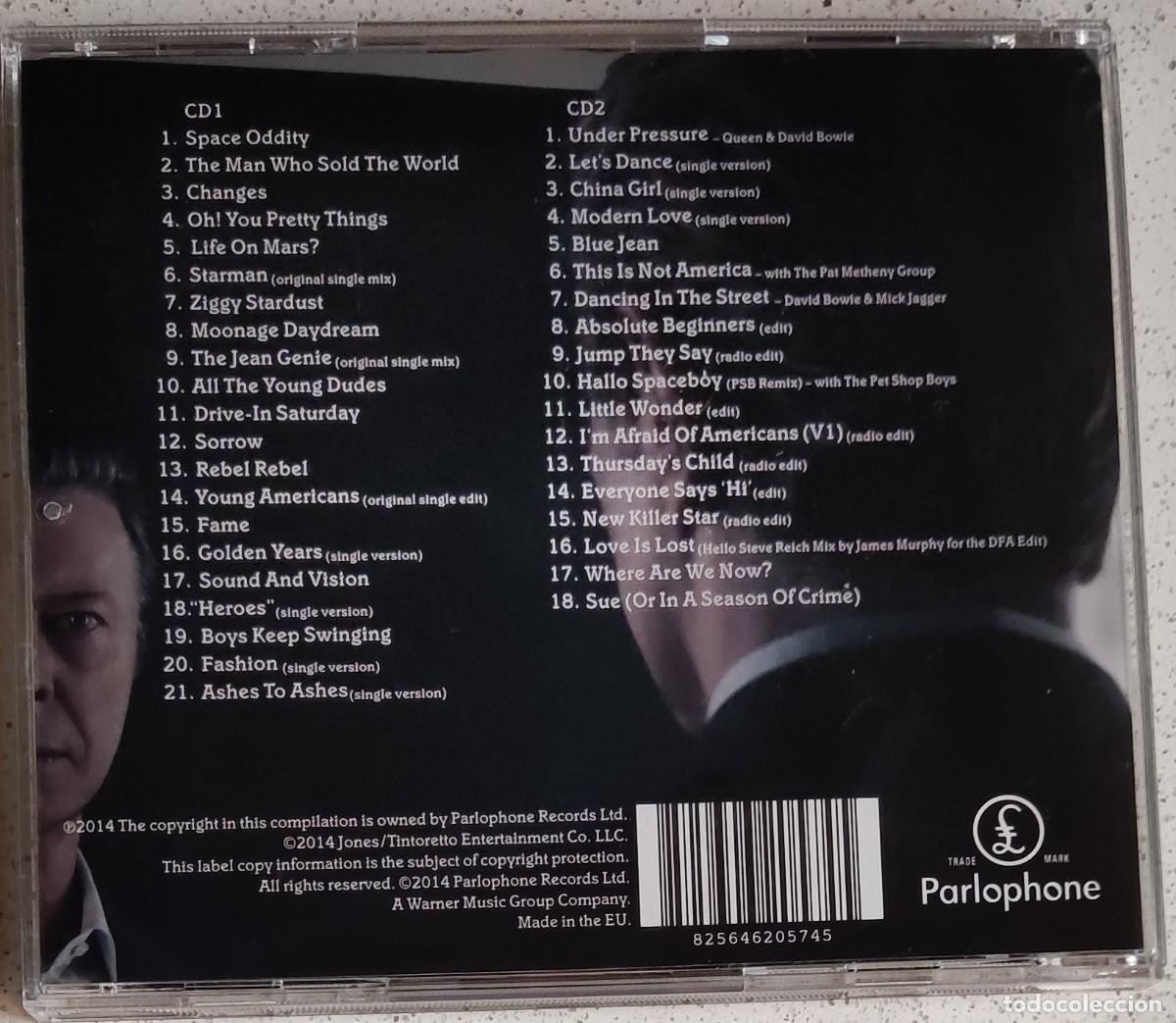 CDs de m&uacute;sica: David Bowie &ndash; Nothing Has Changed (2cd) 2014 - 39 temas - Foto 4