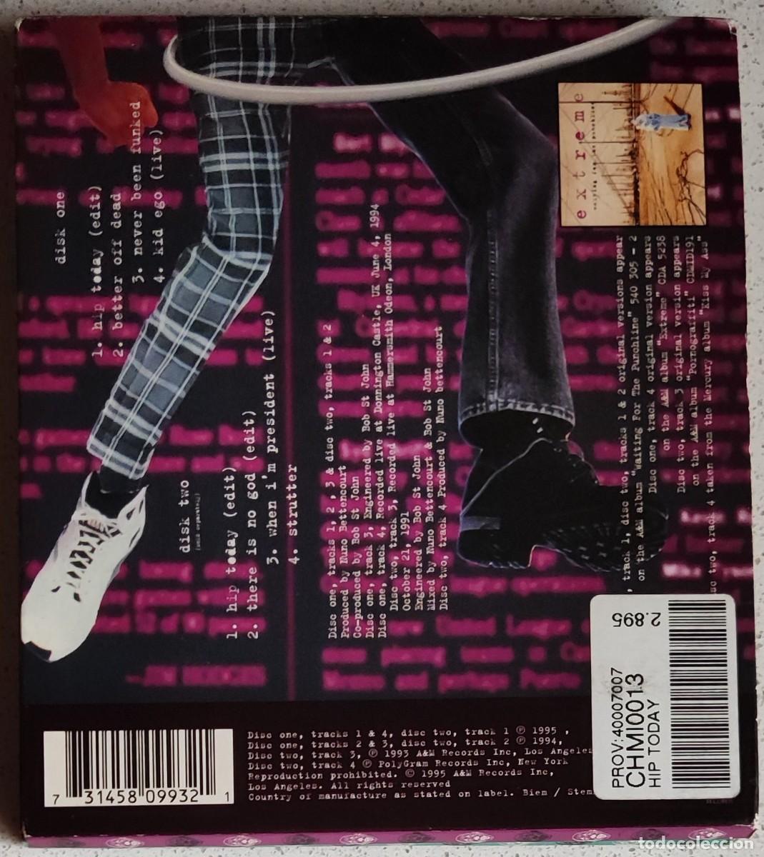 CDs de m&uacute;sica: EXTREME - HIP TODAY ( 2 CD ) 1995 - 8 TEMAS - DIGIPACK - Foto 5