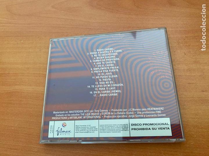 CDs de m&uacute;sica: SIMPLEMENTE FRES-K CD 17 CANCIONES PROMO (CDI11) - Foto 3