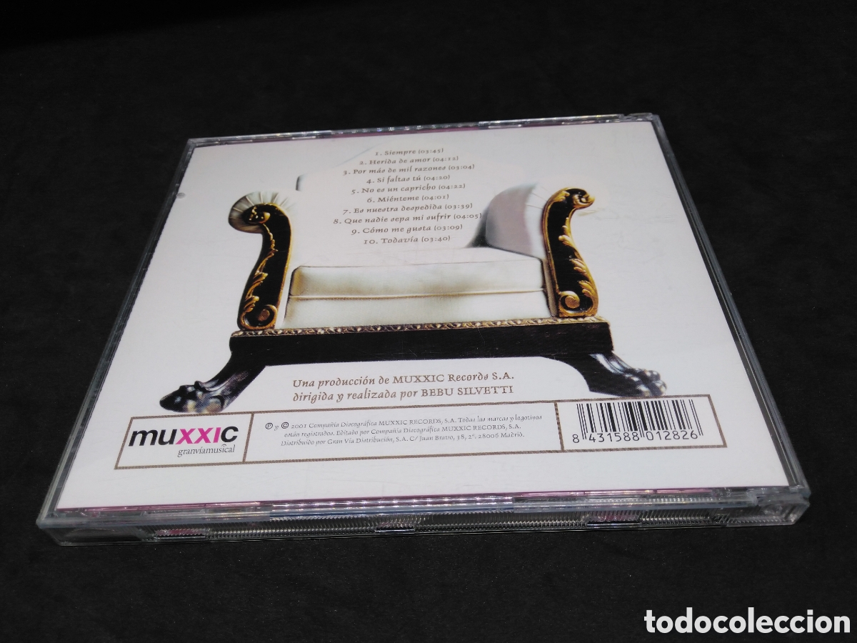 CDs de m&uacute;sica: TAMARA - SIEMPRE - 2001 - CD - DISCO VERIFICADO - Foto 2