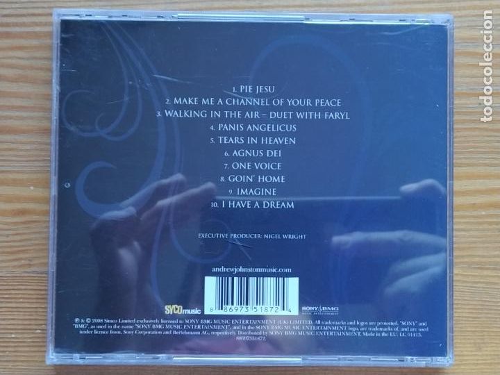CDs de m&uacute;sica: CD ANDREW JOHNSTON - ONE VOICE (DR) - Foto 2