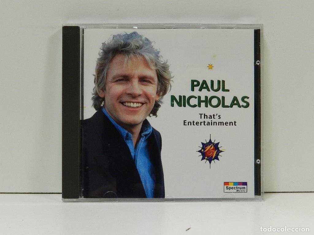 CDs de m&uacute;sica: DISCO CD. Paul Nicholas &ndash; Thats Entertainment. COMPACT DISC. - Foto 1