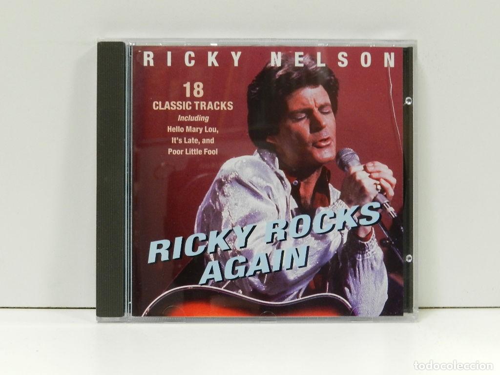 CDs de m&uacute;sica: DISCO CD. Ricky Nelson &ndash; 18 Classic Tracks. COMPACT DISC. - Foto 1