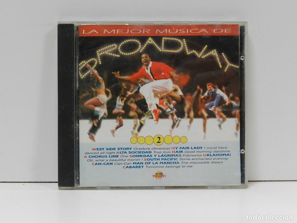 CDs de m&uacute;sica: DISCO CD. La Mejor Musica De Broadway 2. COMPACT DISC. - Foto 1