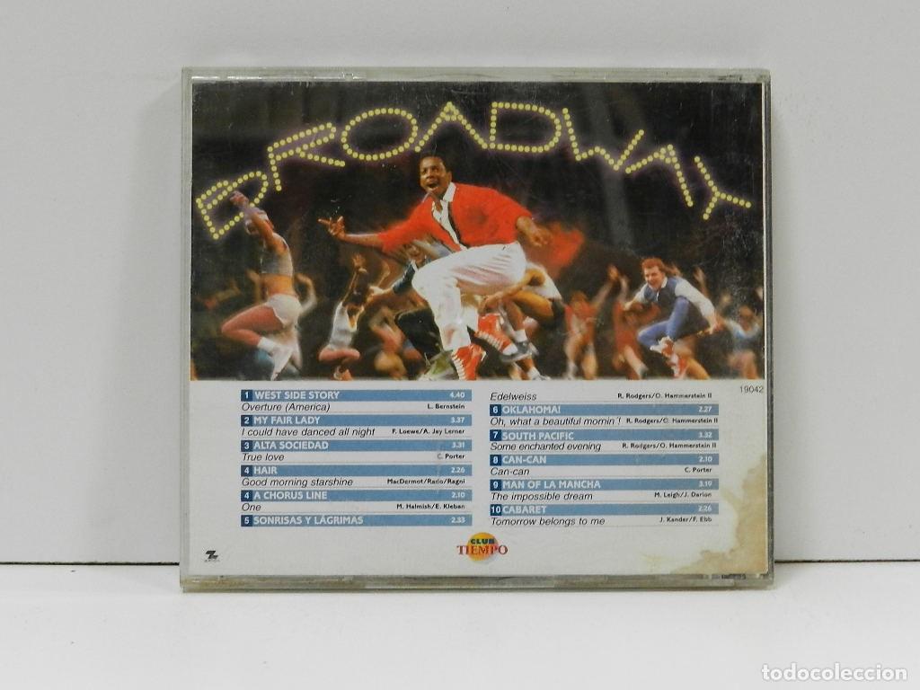 CDs de m&uacute;sica: DISCO CD. La Mejor Musica De Broadway 2. COMPACT DISC. - Foto 2