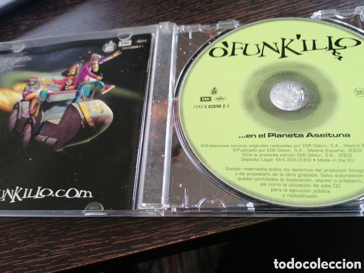 CDs de m&uacute;sica: O Funkillo - En el planeta aseituna CD - Foto 3