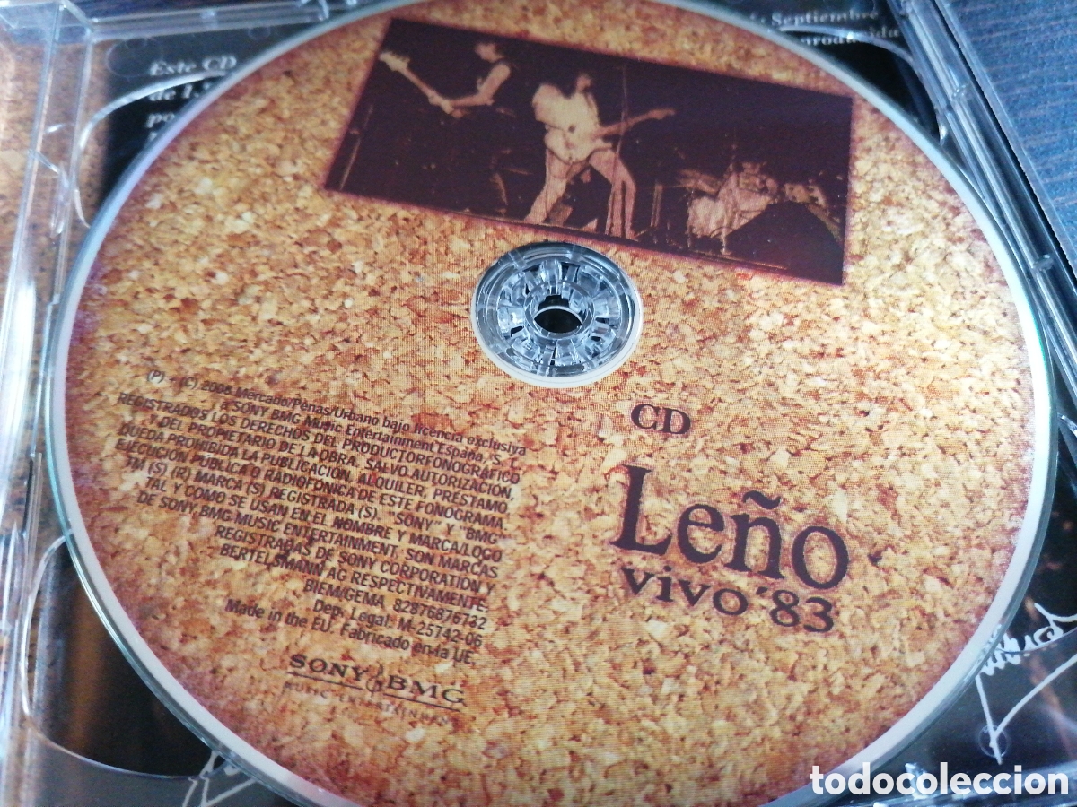 CDs de m&uacute;sica: Le&ntilde;o - Vivo 83 CD +DVD - Foto 3