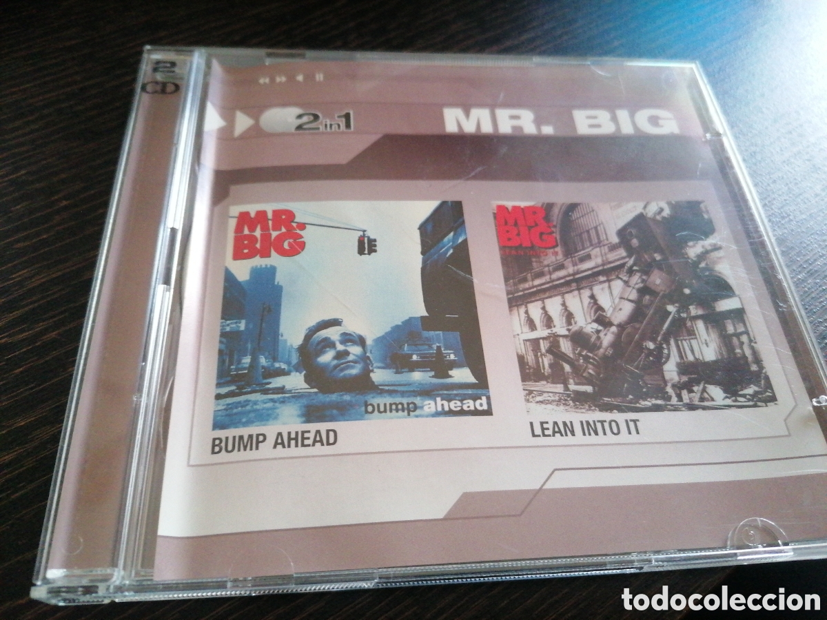 CDs de m&uacute;sica: Mr. Big - 2 in 1 - Bump Ahead - Lean into it CD - Foto 1