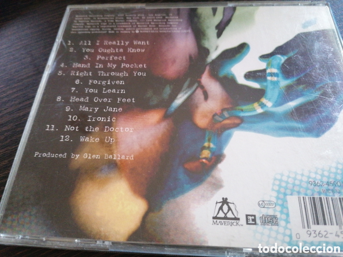 CDs de m&uacute;sica: Alanis Morissette - Jagged Little Pil CD - Foto 2