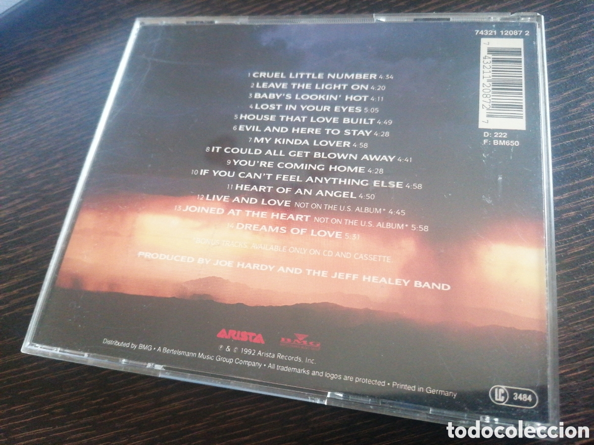 CDs de m&uacute;sica: The Jeff Healey Band - Feel this CD - Foto 2