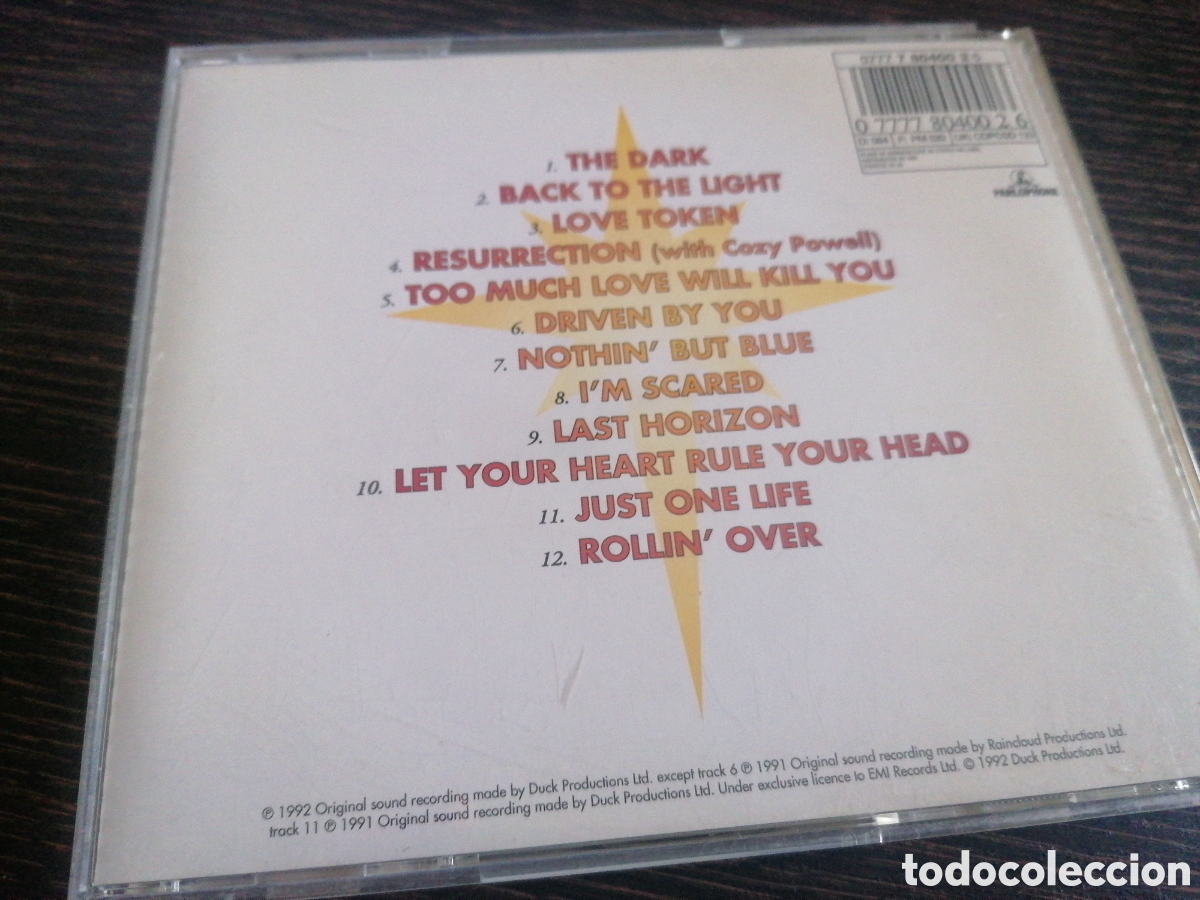 CDs de m&uacute;sica: Brian May - Back to the light CD - Foto 2