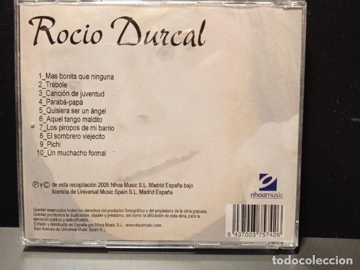 CDs de m&uacute;sica: ROC&Iacute;O DURCAL/ EXITOS.(2005) raro pepeto - Foto 2