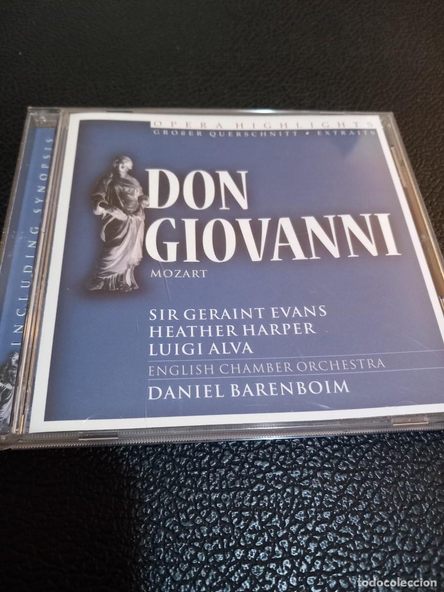CDs de m&uacute;sica: opera highlights - don giovanni - mozart - cd - Foto 1