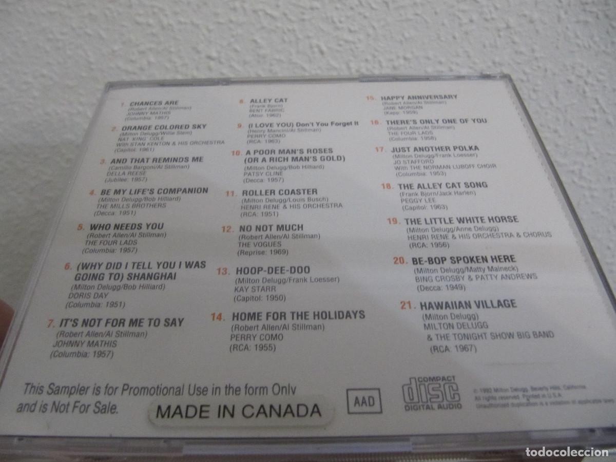 CDs de m&uacute;sica: Milton Delugg Music Sampler - Foto 4