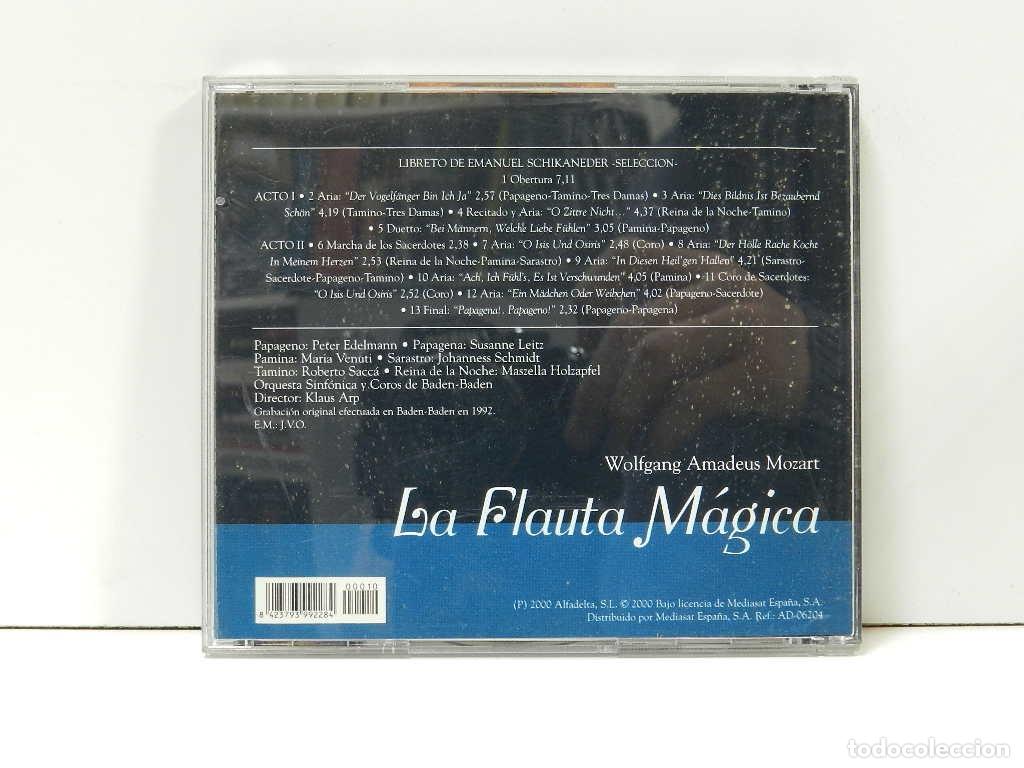 CDs de m&uacute;sica: DISCO CD. Mozart &ndash; La Flauta M&aacute;gica. COMPACT DISC. - Foto 2