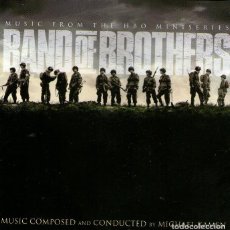 CDs de Música: BANDA SONORA ORIGINAL / BSO: BAND OF BROTHERS - CD ALBUM - 20 TRACKS - SONY MUSIC / HBO - AÑO 2001. Lote 388560479
