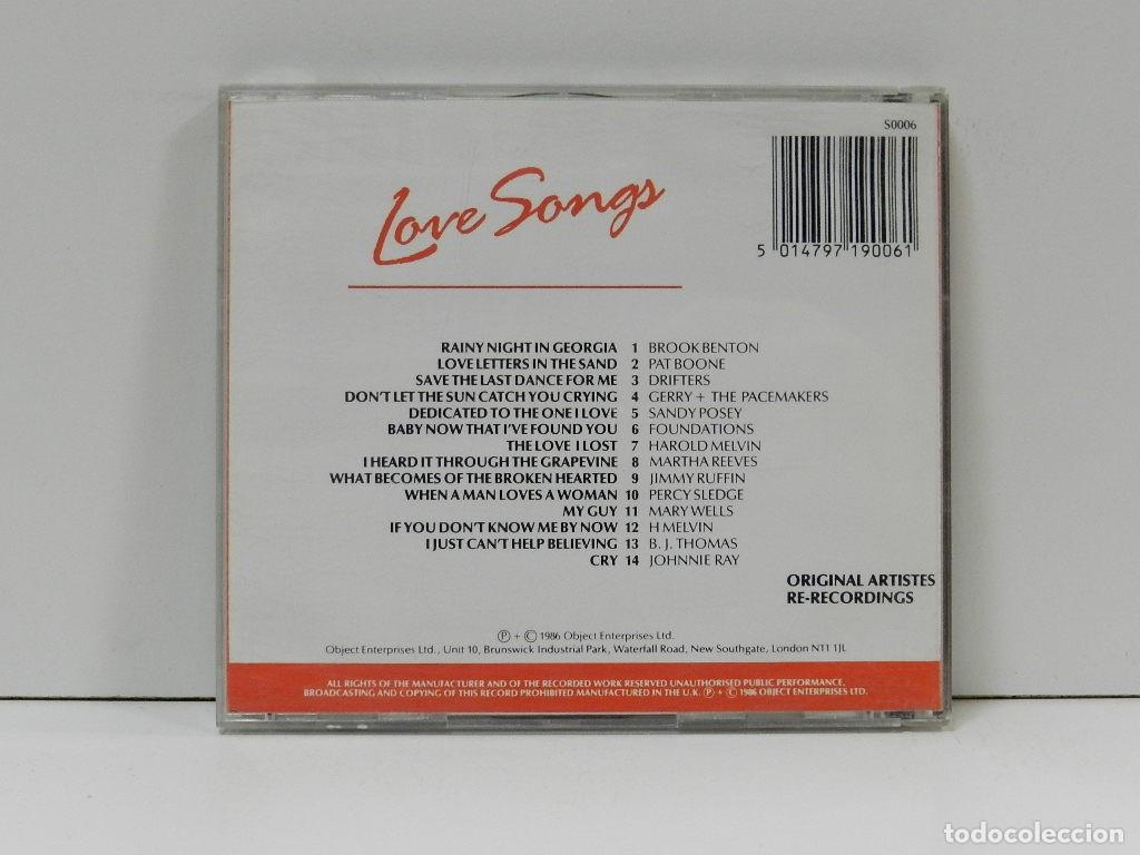 CDs de m&uacute;sica: DISCO CD. The Collection &ndash; Love Songs. COMPACT DISC. - Foto 2