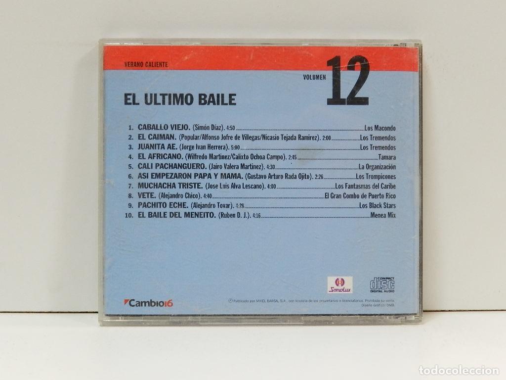 CDs de m&uacute;sica: DISCO CD. El Ultimo Baile. COMPACT DISC. - Foto 2