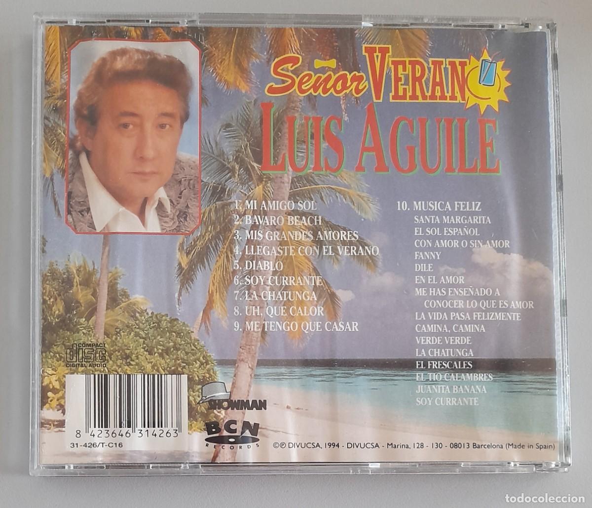 CDs de m&uacute;sica: LUIS AGUILE - SE&Ntilde;OR VERANO - Foto 2