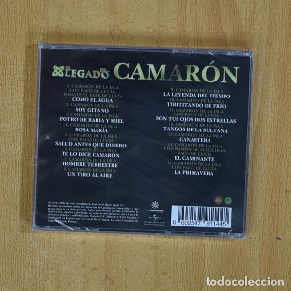 CDs de m&uacute;sica: CAMARON - EL LEGADO - CD - Foto 2