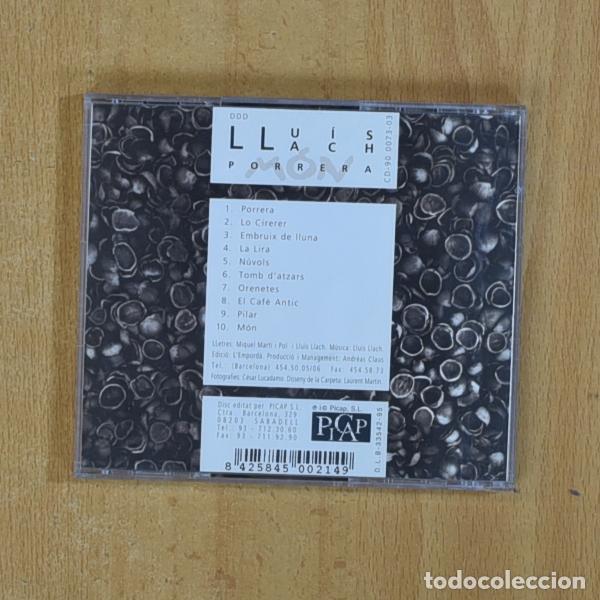 CDs de m&uacute;sica: LLUIS LLACH - PORRERA - CD - Foto 2