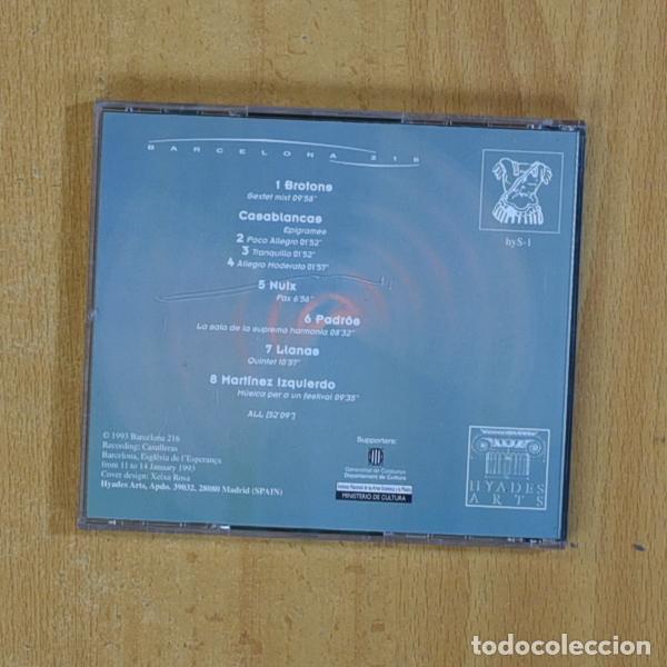 CDs de m&uacute;sica: VARIOS - BARCELONA 216 - CD - Foto 2