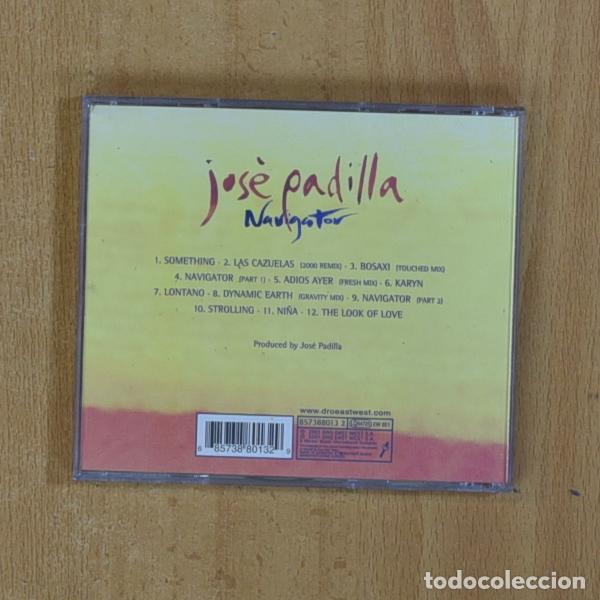 CDs de m&uacute;sica: JOSE PADILLA - NAVIGATOR - CD - Foto 2