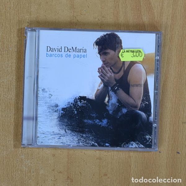 CDs de m&uacute;sica: DAVID DE MARIA - BARCOS DE PAPEL - CD - Foto 1
