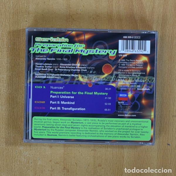 CDs de m&uacute;sica: VLADIMIR ASHKENAZY - SCRIABIN - CD - Foto 2