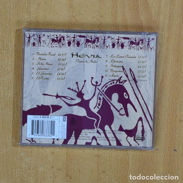 CDs de m&uacute;sica: HEVIA - TIERRA DE NADIE - CD - Foto 2
