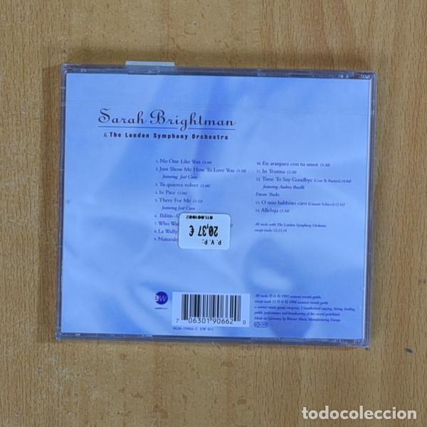 CDs de m&uacute;sica: SARAH BRIGHTMAN - TIMELESS - CD - Foto 2