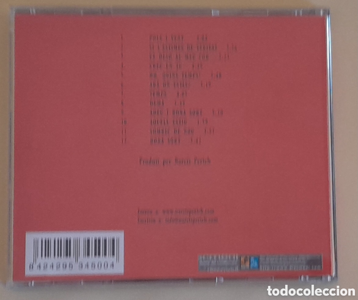 CDs de m&uacute;sica: NARCIS PERICH - BONA SORT - Foto 2