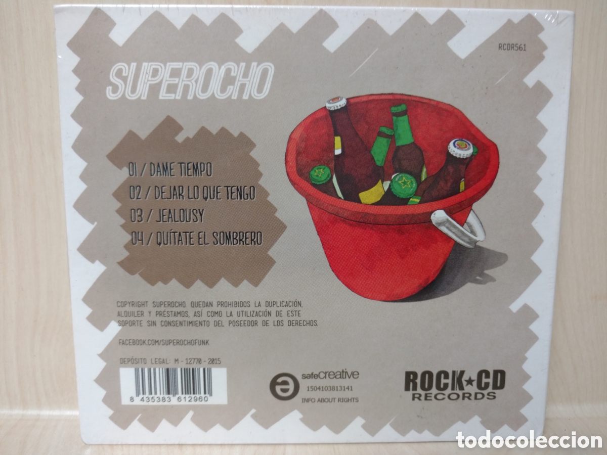 CDs de m&uacute;sica: Superocho - Superocho (CD, EP) *Precintado* - Foto 2
