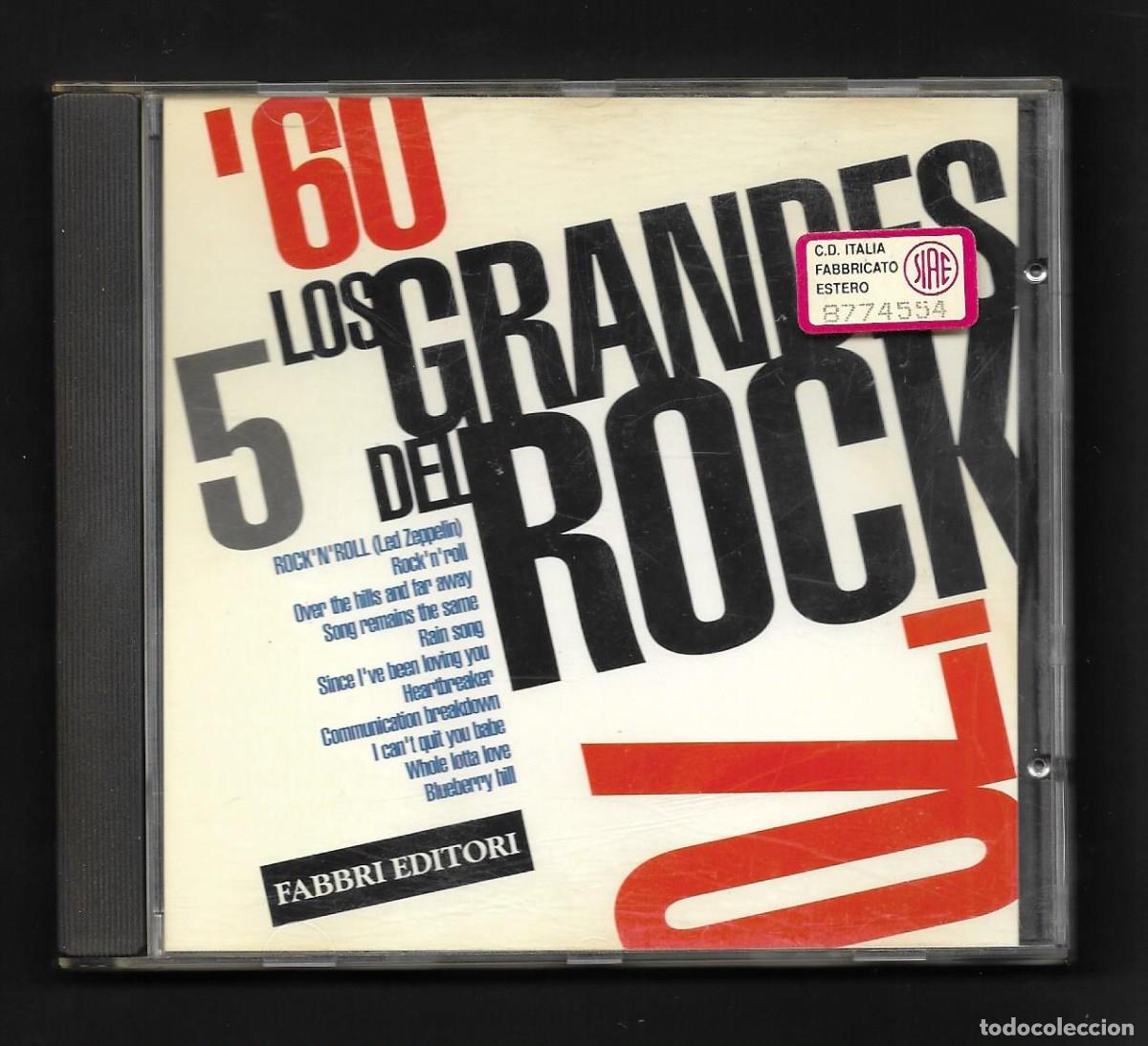 CDs de m&uacute;sica: CD LOS GRANDES DEL ROCK - Foto 1